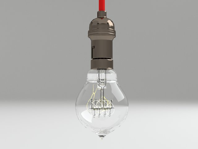 bulb light 11 3D 模型 .c4d .max .obj .3ds .fbx .stl .blend 