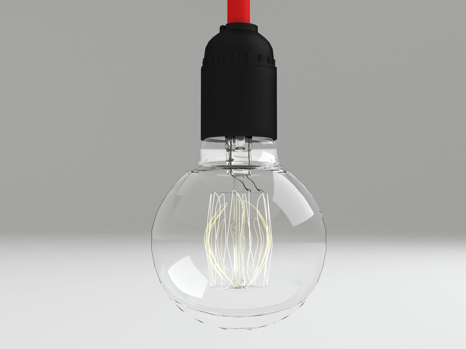 bulb light 15 3D Model .c4d .max .obj .3ds .fbx .stl .blend 