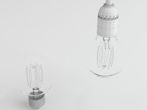 bulb light 15 Model 3D