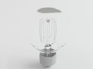 bulb light 15 Model 3D