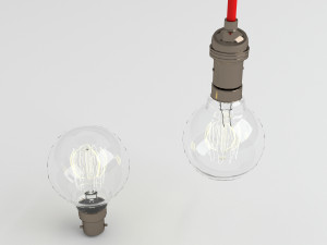 bulb light 16 3D-Modell