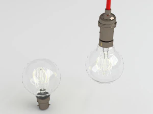 bulb light 16 3D Model