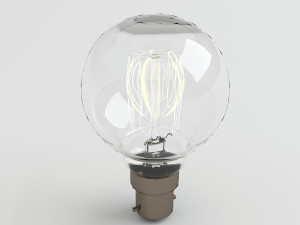 bulb light 16 3D-Modell