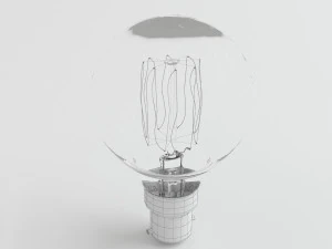 bulb light 16 3D Model
