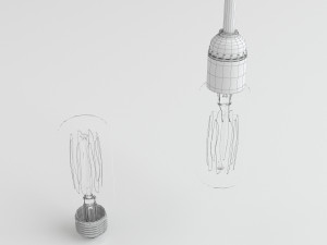 bulb light 17 3D मॉडल