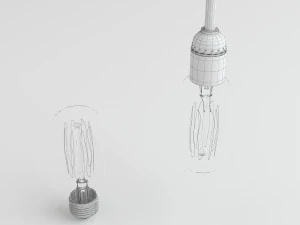 bulb light 17 3D Model