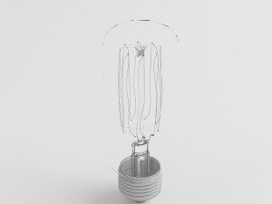 bulb light 17 3D मॉडल