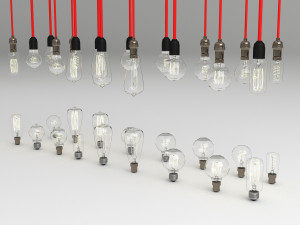 bulbs composition 3D Model