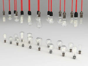bulbs composition 3D Model