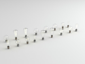 bulbs composition 3D Model