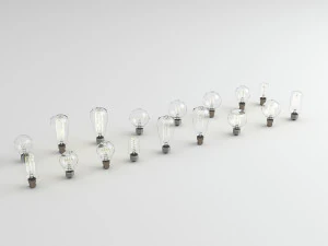 bulbs composition 3D Model