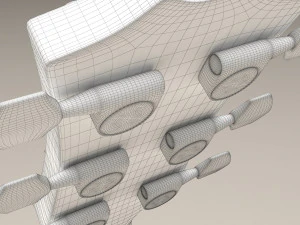 acoustic guitar 3D Model