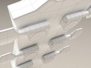 acoustic guitar 3D 모델