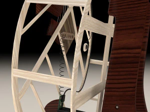 acoustic guitar 3D Model
