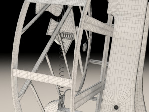 acoustic guitar 3D 모델