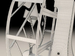 acoustic guitar 3D Model