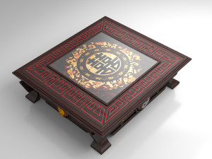 coffee table 01 Modelo 3D