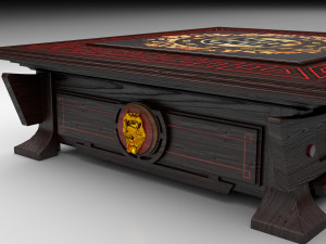 coffee table 01 Modelo 3D