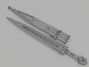 dagger 1 3D Модель