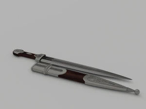 dagger 1 3D Model