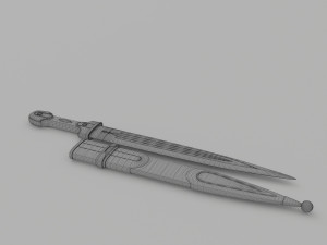 dagger 1 3D Модель