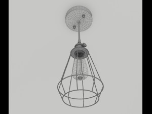 industrial pendant lamp 1 3D मॉडल