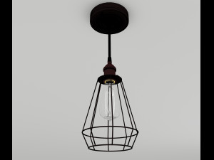 industrial pendant lamp 1 3D मॉडल