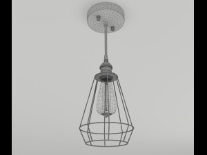 industrial pendant lamp 1 3D मॉडल