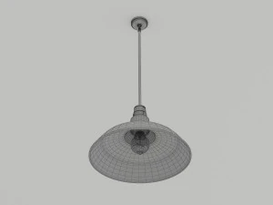 industrial pendant lamp 2 3D Model
