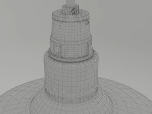 industrial pendant lamp 2 3D Model