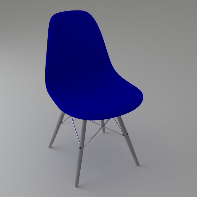 dining chair 001 Model 3D .c4d .max .obj .3ds .fbx .stl .blend