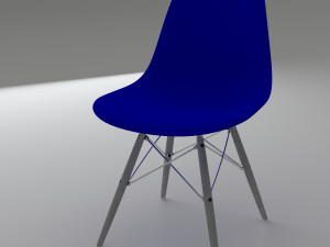 dining chair 001 Model 3D