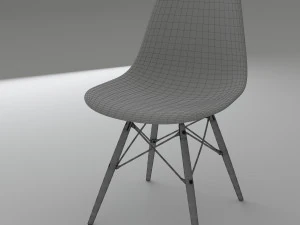 dining chair 001 3D Model