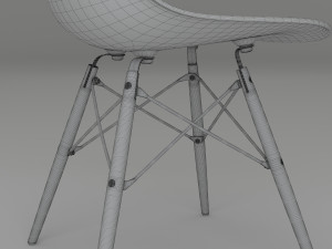 dining chair 001 Model 3D