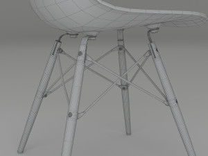 dining chair 001 Model 3D