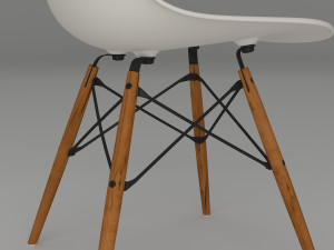 dining chair 002 Modello 3D