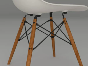 dining chair 002 3D Model