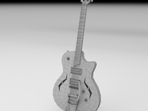 electric guitar 3D Модель