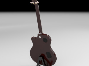 electric guitar 3D Модель