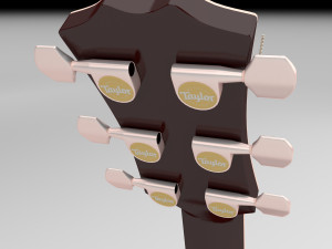 electric guitar 3D Модель