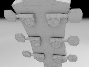 electric guitar 3D Модель