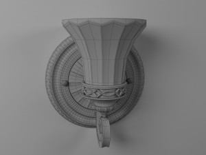 wall lamp 01 3D-Modell