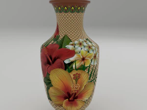 florero 02 Modelo 3D