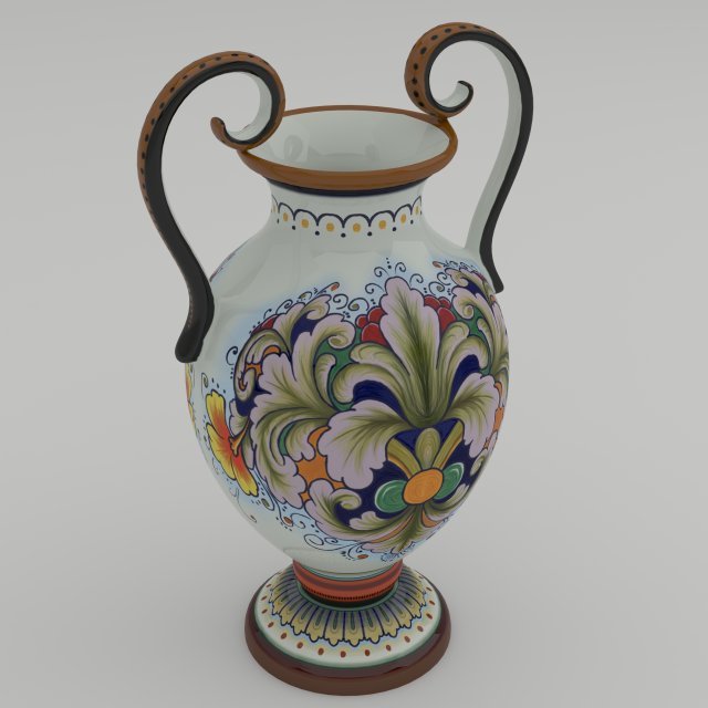 vase 03 Model 3D .c4d .max .obj .3ds .fbx .stl .blend 