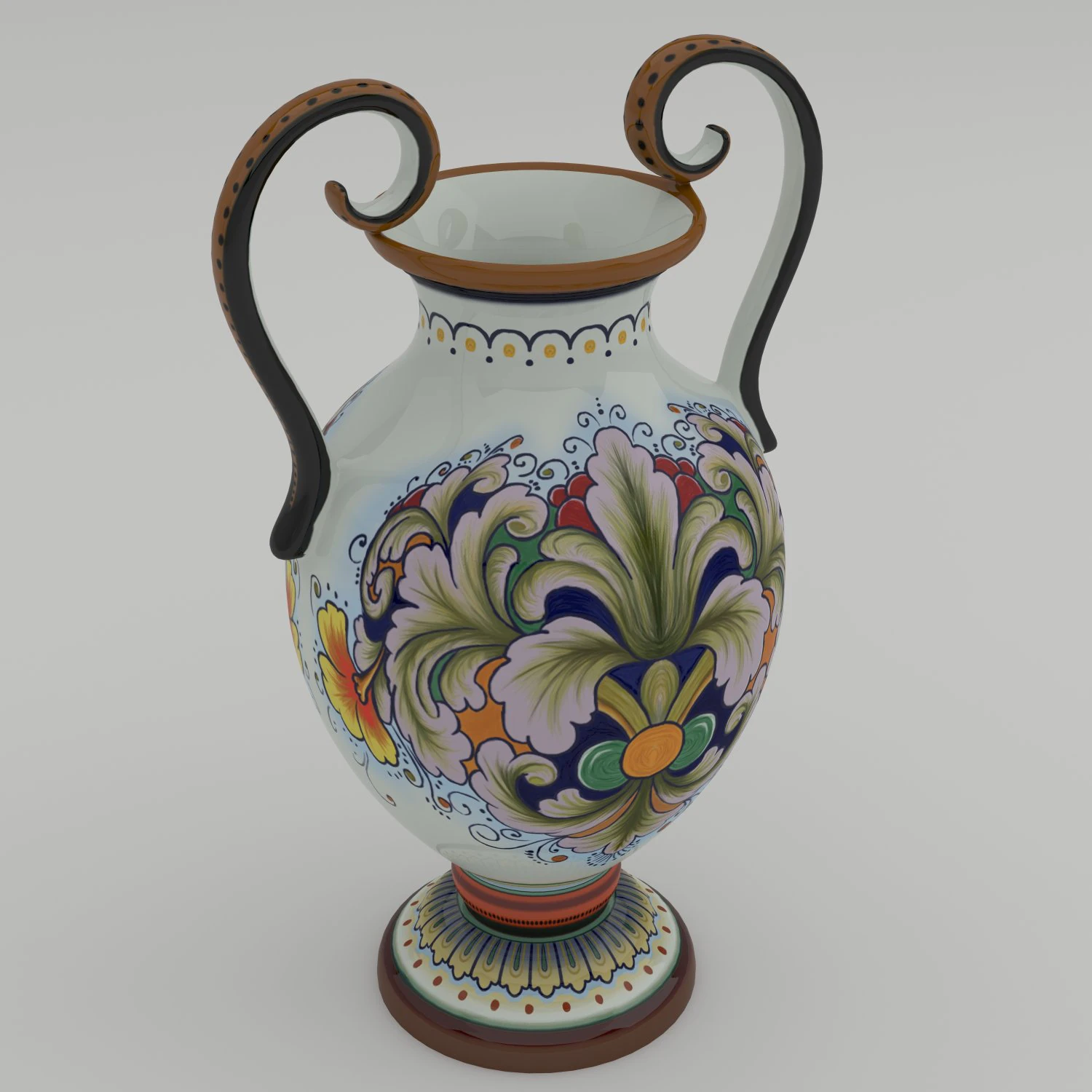 ваза 03 3D Модель .c4d .max .obj .3ds .fbx .stl .blend 