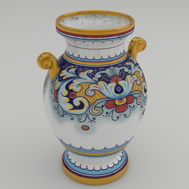 vase 04 3D Model .c4d .max .obj .3ds .fbx .stl .blend 