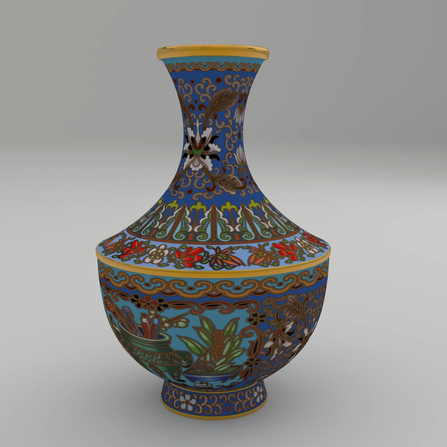 vase 05 3D Model .c4d .max .obj .3ds .fbx .stl .blend 