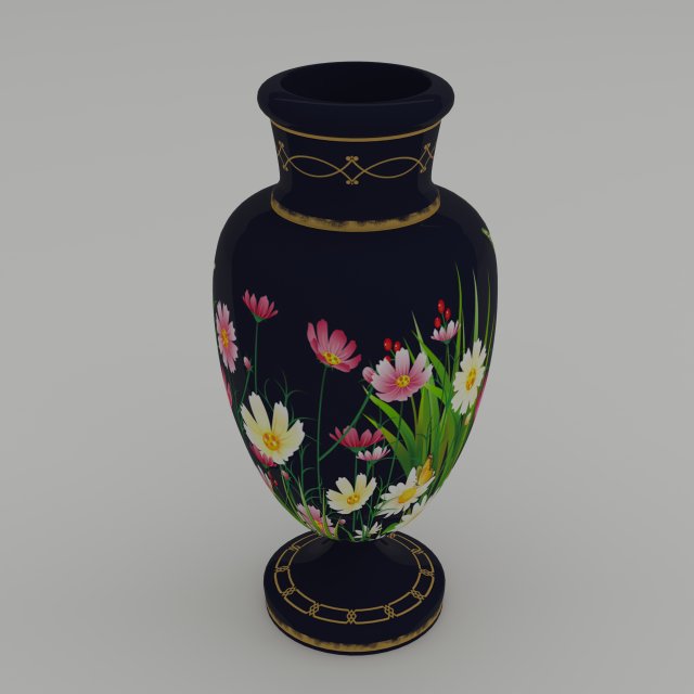vase 07 3D Модель .c4d .max .obj .3ds .fbx .stl .blend 