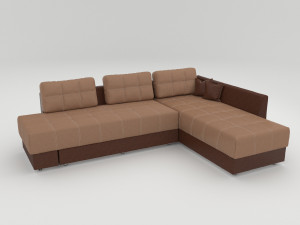 sofa 002 Modello 3D