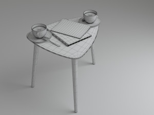 coffee table 02 Model 3D